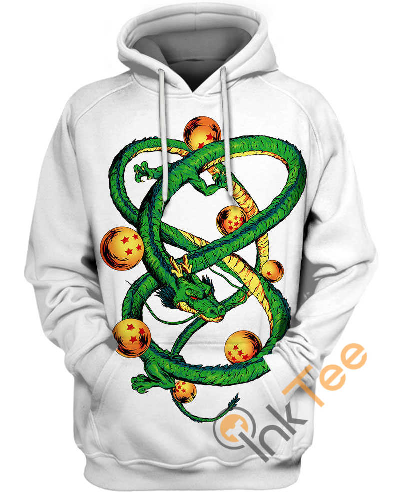 Shenron With Balls All Over Print Hoodie