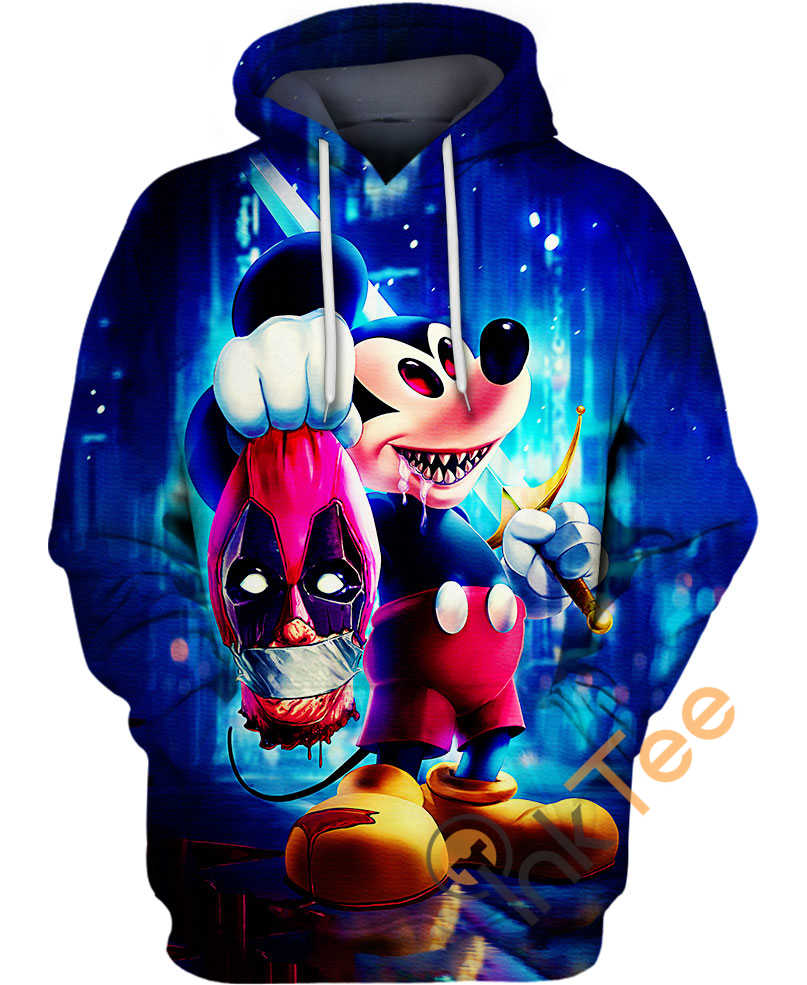 Shine With Evil Mickey Mouse Hoodie 3D And Be On Top Of Your Game