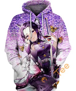 Shinobu Kochou Custom All Over Print Hoodie