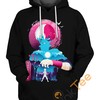 Shouto Todoroki Highlights 3D Printed Hoodie 