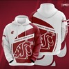 Show Off Your Ncaa Love With Washington State Cougars 3D Hoodie For Men And Women 