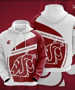 Show Off Your Ncaa Love With Washington State Cougars 3D Hoodie For Men And Women
