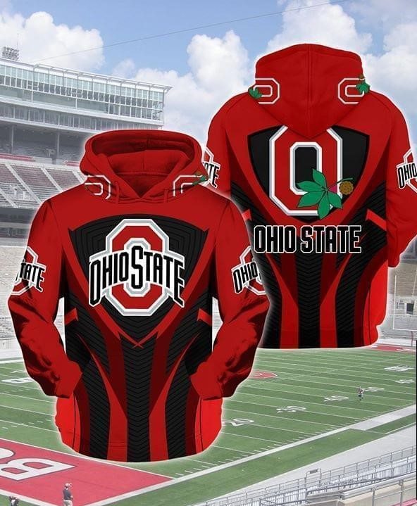 Show Off Your Passion With Ncaa- Ohio State Buckeyes 3D Hoodie Style 12, 35+ Customer Reviews