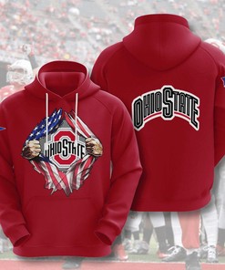 Show Off Your Passion With Ncaa- Ohio State Buckeyes 3D Hoodie Style 16, 35+ Customer Reviews