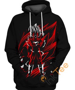 Show Off Your Saiyan Side With Fanciful Vegeta Hoodie 3D
