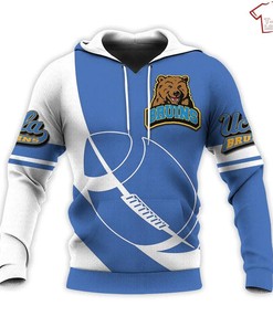 Show Off Your Team Spirit With The Ucla Bruins Blue And White 3D All Over Print Hoodie