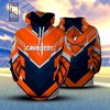 Show Off Your Team Spirit With The Virginia Cavaliers Premium 3D All Over Print Hoodie