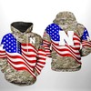Show Your Camo With Nebraska Cornhuskers Us Flag Camo Veteran 3D All Over Print Zip Hoodie Gifts For Ncaa Fans 