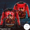 Show Your Love For Halloween With Nebraska Cornhuskers Jack Skellington Halloween 3D All Over Print Zip Hoodie Gifts