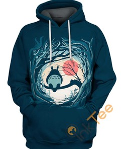 Show Your Love For Mononoke With Forest Spirit Mononoke Hoodie 3D