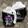 Show Your Love For Music With This Trendy Usa Sporty All Over Print 3D Hoodie 