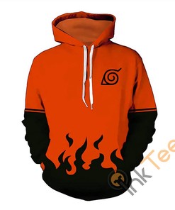 Show Your Love For Naruto With Front Pocket Sport All Over Print Hoodie 3D Of Naruto Prints