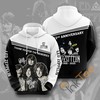 Show Your Love For Rock & Roll With This Sporty All Over Print 3D Hoodie