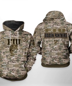 Show Your Love For Skulls With This Fiu Golden Panthers Ncaa Us Flag Skull 3D All Over Print Zip-Up Hoodie
