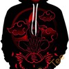 Show Your Passion With Sporty Front Pocket All Over Print Hoodie 3D Of Naruto Prints
