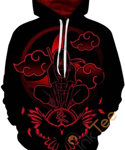 Show Your Passion With Sporty Front Pocket All Over Print Hoodie 3D Of Naruto Prints