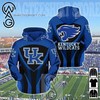 Show Your Patriotism With High Quality Ncaa Kentucky Wildcats 3D Full Printing  Style 02