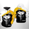 Show Your Pride With Nashville Predators Nhl Us Flag 3D All Over Print Hoodie With Zip Up 