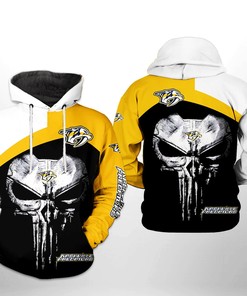 Show Your Pride With Nashville Predators Nhl Us Flag 3D All Over Print Hoodie With Zip Up