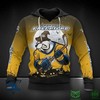 Show Your Respect With Nashville Predators Nhl Camo Veteran 3D All Over Print Hoodie With Zip Up