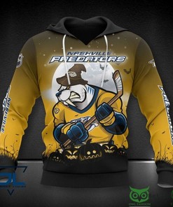 Show Your Respect With Nashville Predators Nhl Camo Veteran 3D All Over Print Hoodie With Zip Up