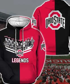 Show Your Spirit With Ohio State Buckeyes 3D Hoodie Style 13 