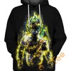 Show Your Strength With Son Goku Powerful Warrior 3D Hoodie For Men And Women 