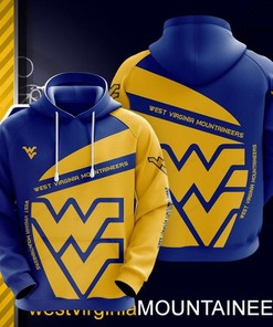 Show Your Support Wv Mountaineers Awesome 3D Hoodie For Ncaa Fans