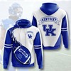 Show Your Team Spirit With Kentucky Wildcats Fireball Heat 3D Hoodie - Gifts For Men