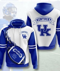 Show Your Team Spirit With Kentucky Wildcats Fireball Heat 3D Hoodie - Gifts For Men
