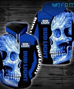 Skull Gift Bud Light 3D Hoodie - Custom 3D Hoodies