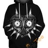 Skull Kid Mask 3D Hoodie - Perfect For Halloween 
