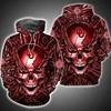 Skull Wings With Oklahoma Sooners All Over Print 3D Hoodie, Unique Fan Gift 