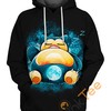 Sleep Soundly With Snorlax Dream 3D Hoodie For Anime Fans 