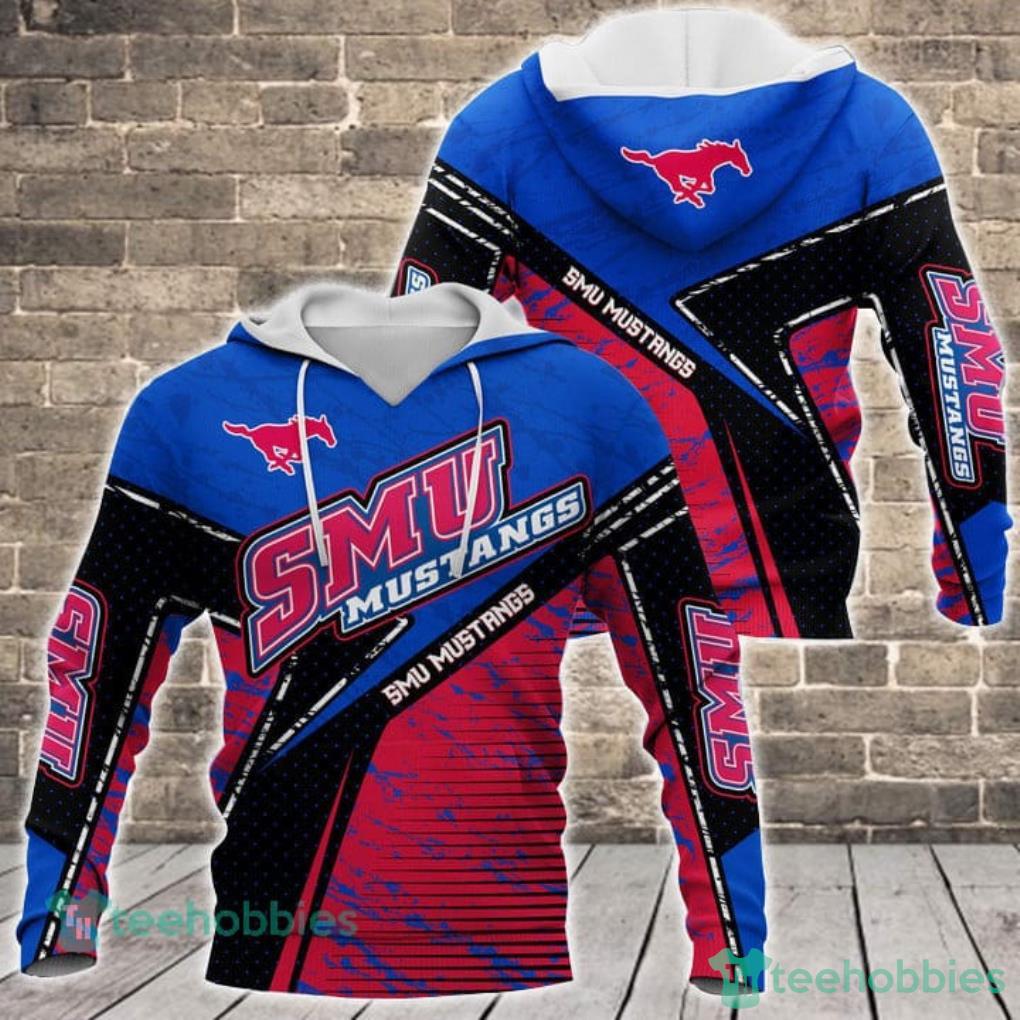 Smu Mustangs All Over Printed 3D Hoodie - Perfect Gift For Ncaa Fans