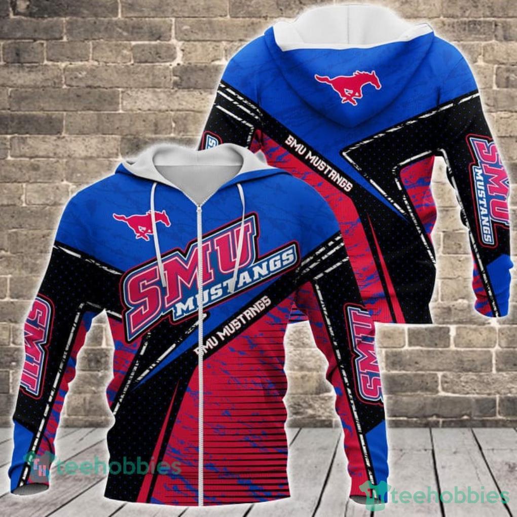 Smu Mustangs All Over Printed 3D Hoodie - Perfect Gift For Ncaa Fans
