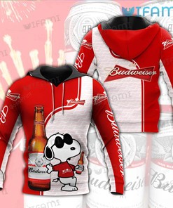 Snoopy Budweiser 3D Hoodie - Custom 3D Hoodies