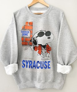 Snoopy Syracuse University Shirt - Fun Syracuse Orange Merchandise