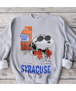 Snoopy Syracuse University Shirt - Fun Syracuse Orange Merchandise