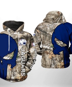 South Alabama Jaguars Camo Veteran Hunting All Over Print 3D Hoodie/Zipper Hoodie - Ncaa Fans
