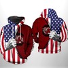 South Carolina Gamecocks 3D All Over Print Zip Hoodie With Bold Design, Perfect As Gifts For Ncaa Fans