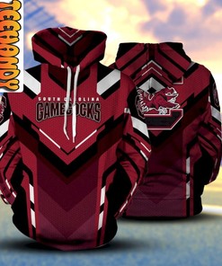 South Carolina Gamecocks Premi'M 3D Hoodie With Perfect Fit And Unique All Over Print Design