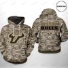 South Florida Bulls Camo Veteran 3D Hoodie - Ncaa Fans