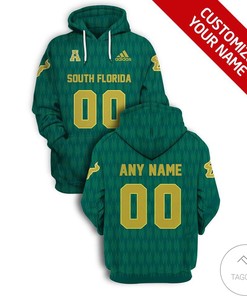 South Florida Bulls Unisex 3D Hoodie - Branded
