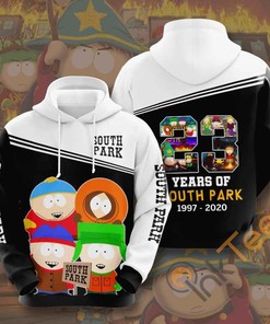 South Park All Over Print 3D Hoodie For Fans