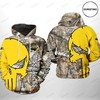 Southern Miss Golden Eagles Camo Veteran Hunting 3D Hoodie - Limited Edition