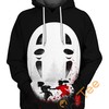Spirited Away Kaonashi Hoodie 3D Graphic Full Print Custom Gift