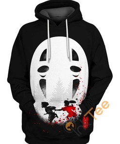 Spirited Away Kaonashi Hoodie 3D Graphic Full Print Custom Gift