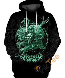 Spooky Demonic Bulbasaur All Over Print 3D Hoodie