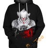 Spooky Haunted House Of Pennywise Custom 3D Hoodie - Horror Fans' Style